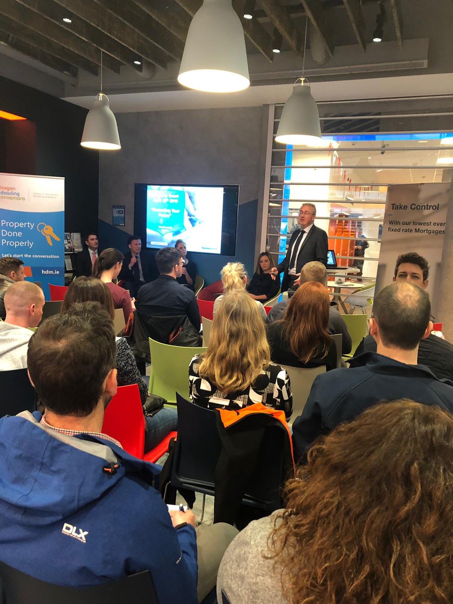HDMSolicitors's tweet photo. Thanks to all at Bank of Ireland 125 O’Connell street for excellent property briefing last night https://t.co/T23EwuT7Us