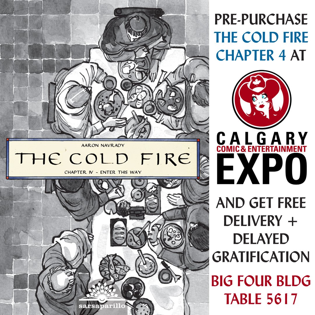 rusty_pincers's tweet photo. Friends, l fell short of my goal of getting Chap 4 finished in time for #CalgaryExpo & I apologise. Grateful to offer free delivery to any who wish to pre-purchase at #CCEE2019 and will get them out as soon as they arrive. Have yourselves a super Expo! #yyccomics #yycarts https://t.co/ajnBHTFLWE