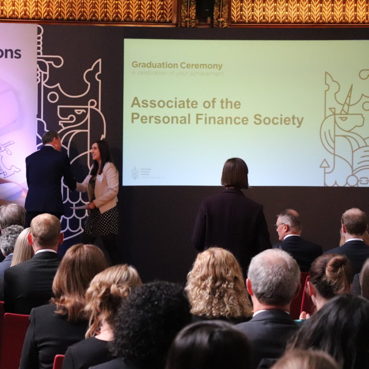 pfsconf's tweet photo. This afternoon we honour those that have reached the level of Associate of the Personal Finance Society #PFSgraduation https://t.co/5SxLWiVHVf