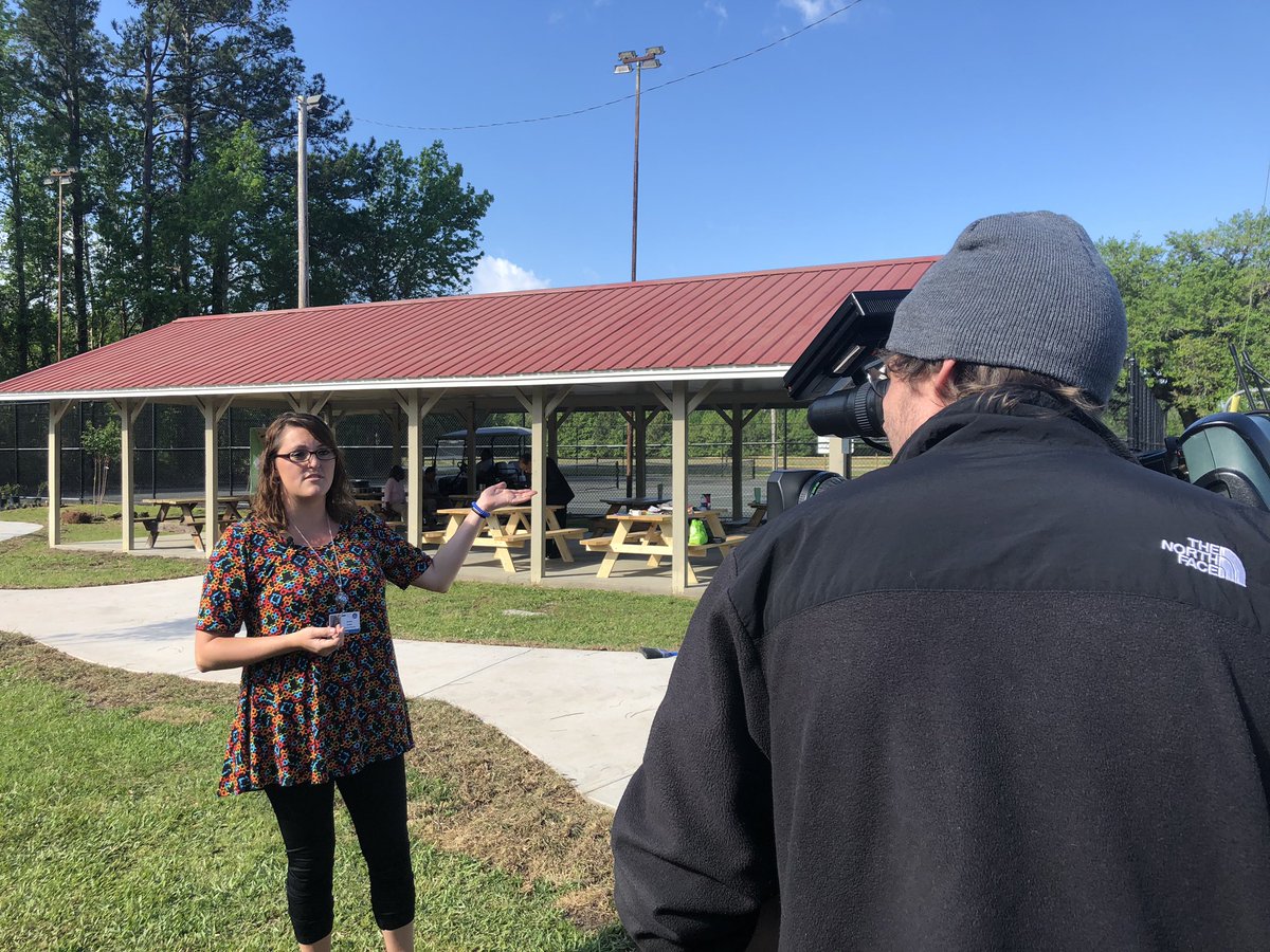 HorryCounty_Gov's tweet photo. Thanks @wpdeabc15 for joining us this morning for the groundbreaking of the Born Learning Trail at James Frazier Community Center. What a beautiful start to #ArborDay! #NewsPartners https://t.co/hx71WBOiTQ
