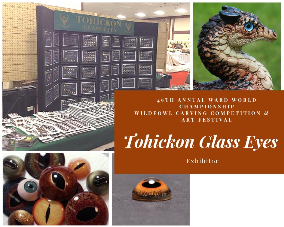 WardMuseum's tweet photo. Today is the big day! Be sure to visit us at the Roland E. Powell Convention Center in Ocean City this weekend, and while you're there, check out our next featured exhibitor, TOHICKON GLASS EYES! https://t.co/W9BZHqhgwI