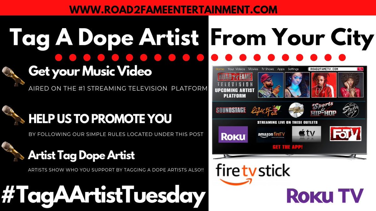 Road 2 Fame Tv.Com (@road2fametv) on Twitter photo 