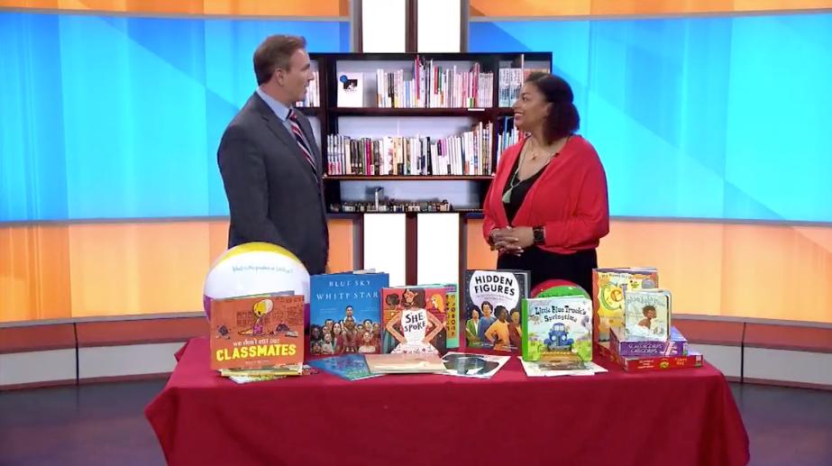 LoyolaEducation's tweet photo. Literacy Division Director, Kristina Collins, joins @FOXBaltimore and @TomRodgersNews with tips on making reading fun for kids. https://t.co/2W92U5USKo https://t.co/nyU5tbp3dK