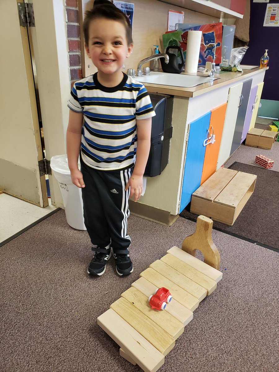 Preschool_VivES's tweet photo. In science, we are learning about motion and push/pull. After exploring together, some of us tried to make our own ramps in centers!
#preschool #science
@VivianESJeffco @JeffcoSchoolsCo https://t.co/X54nbuYQJW