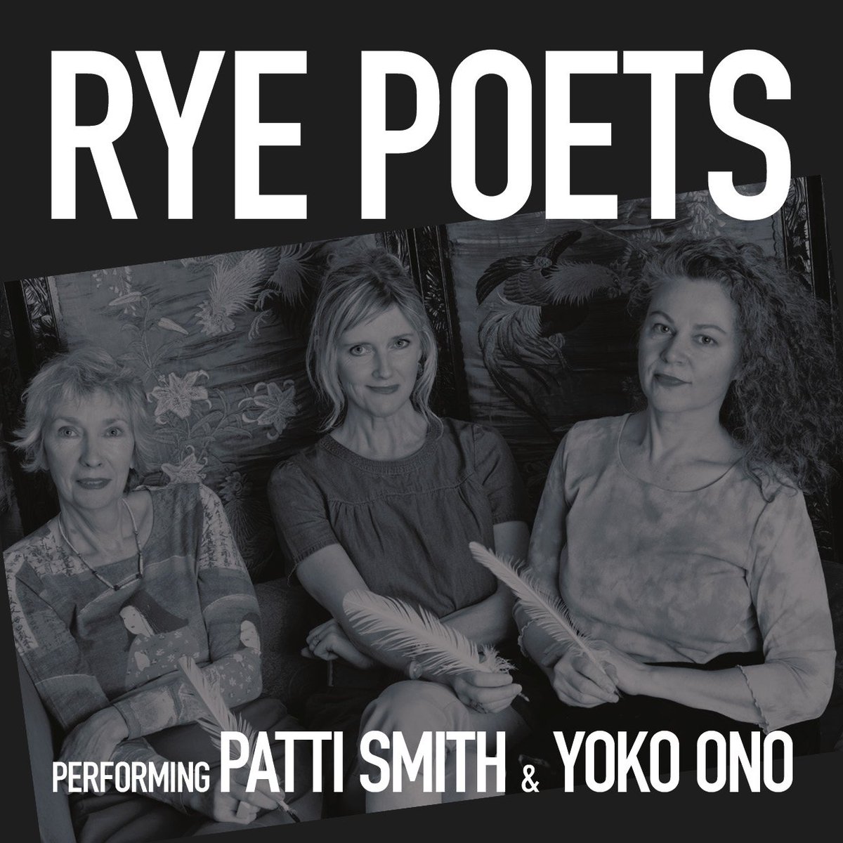 jabennett's tweet photo. @ryepoets are performing #pattismith and @yokoono at our SOLD OUT closing party of Music Makers, a joint exhibition with @gerald_dowd celebrating musicians who have shaped our lives @HackneyPH https://t.co/xf1A9zJMZe