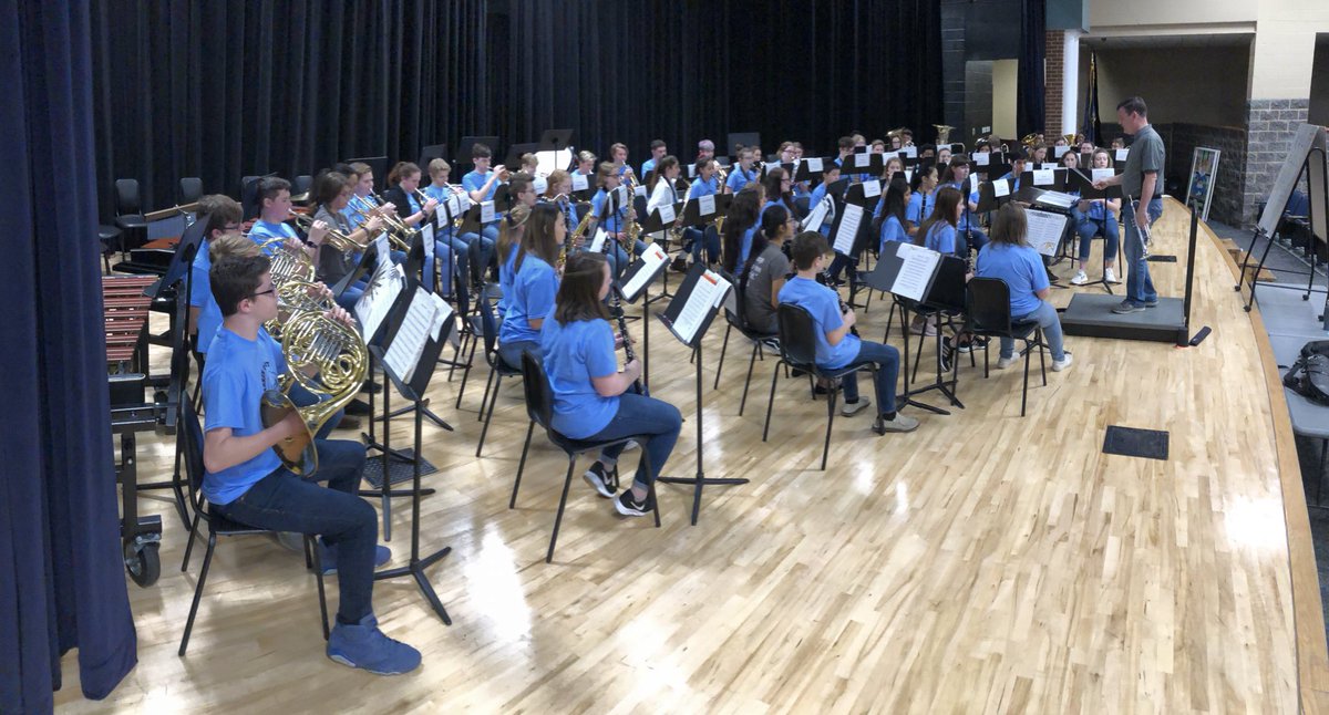 HMMSband's tweet image. Awesome start to our WCPS Middle School Honors Band!!!@WarrenCoSchools @SWMS_Band @DCMSband @WEMSBands