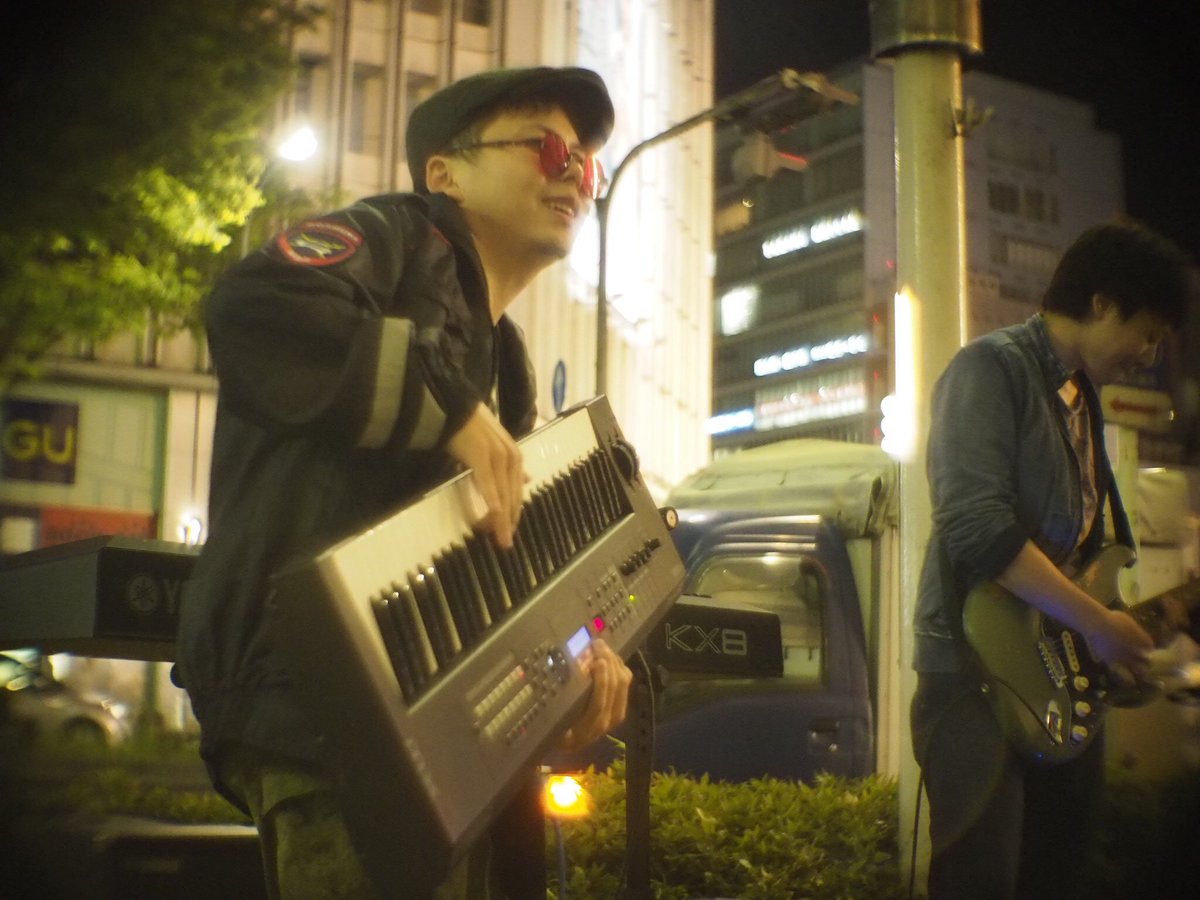 mnbkt's tweet image. #deepc いつも笑顔で陽気なKeyのはらさん、今日は特にノリノリでした。ファンキーなサングラスもNice!