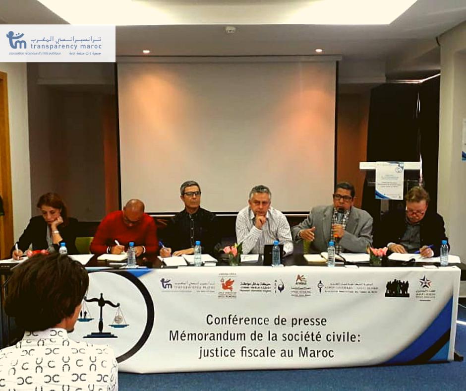 TMarocOfficiel's tweet photo. الجمعة 26 أبريل | ندوة صحفية لتقديم مذكرة حول الإصلاحات الضريبية بالمغرب مشروع "تتبع الميزانية، والعدالة الجبائية، والمشاركة المواطنة"
#TransparencyMaroc #Anticorruption https://t.co/jdZV3rNOx5