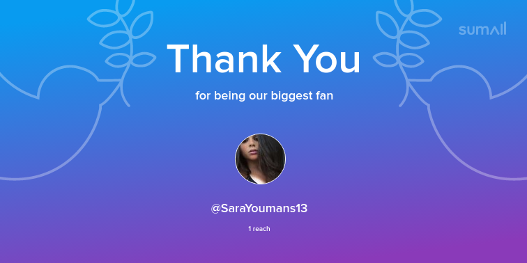 jcwjones74's tweet photo. Our biggest fans this week: @SaraYoumans13. Thank you! via https://t.co/HZHv02fP7f https://t.co/N7t7YohmTM