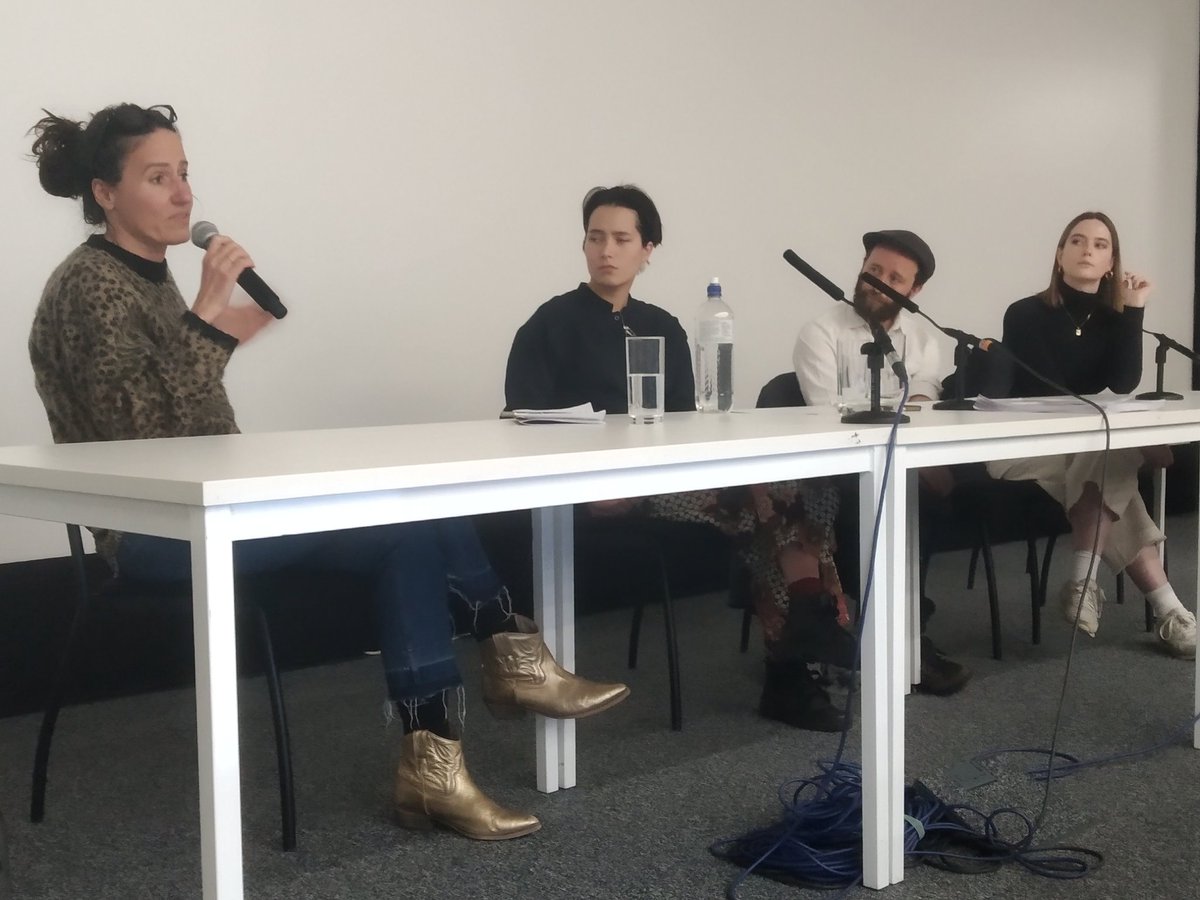 ArchFoundation's tweet photo. AF panel discussion on models of shared learning at the @archeducate
conference with @erectarch, @ChloeSpibyLoh, Thomas Randall-Page and @massatcass https://t.co/sbEYZudSqW