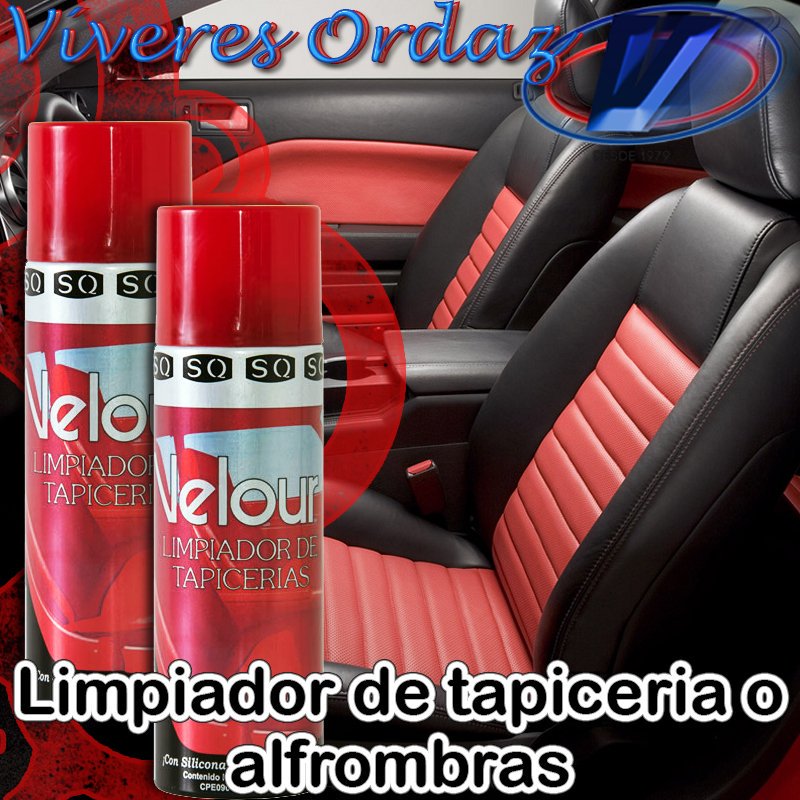 ViveresOrdaz's tweet photo. Limpiador de tapicería, ideal para limpiar los asientos de autos, muebles, sofá y mas.
#viveresordaz #PuertoOrdaz #estadobolivar #guayana #clinicas #bodegones  #sanfelix  #clubes #posadas #oficinas #contratas #supermercados #limpieza #tasca #hoteles #higuiene #bolsas #anime https://t.co/U1GHgJAzUS