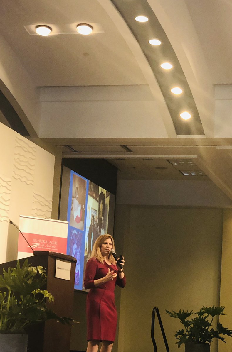 seenfrominside's tweet photo. “Let the impact you’re supposed to have lead you past the fear” @womenigniting #ceo #robbinjorgensen said @jlatlanta fifth annual #Women’s Leadership Forum today https://t.co/rKNQtVHHYP