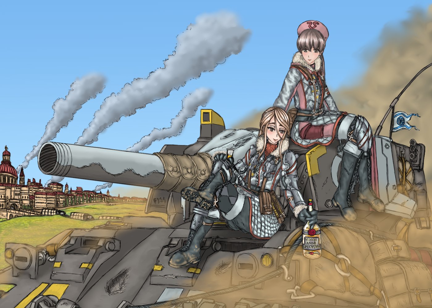 Legionarius 戦場のヴァルキュリア4よりエディンバラ軍 第101師団第32機甲レンジャー大隊e小隊の超絶酔っ払いヴァンティ フィオーレと衛生兵のカレン スチュアート 攻略した都市を後にし ハーフェン号に揺られて次の街へ という感じで この後散々冬季 Legionarius 戦場のヴァルキュリア4よりエディンバラ軍 第101師団第32機甲レンジャー大隊e小隊の超絶酔っ払いヴァンティ フィオーレと衛生兵のカレン スチュアート 攻略した都市を後にし ハーフェン号に揺られて次の街へ という感じで この後散々冬季