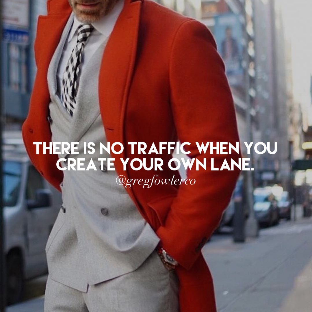 gregfowlerco's tweet photo. There is no traffic when you create your own lane. 🔥 @gregfowlerco #gregfowlerco #coloradosprings #quotes #business #hustle #realestate #realestatesales #realestatemaketing #realtor #realtorlife #realestatelifestyle #realestatesuccess #realestatelife #realtors #broker https://t.co/D7OE6Meptv