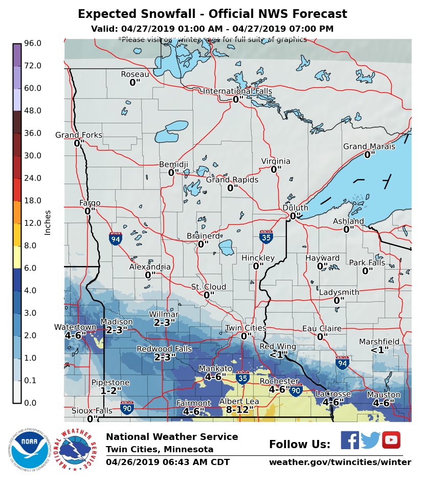 MnDOT's tweet photo. Minnesota: feeling cute, might snow later, idk https://t.co/lFQKK7LXcj