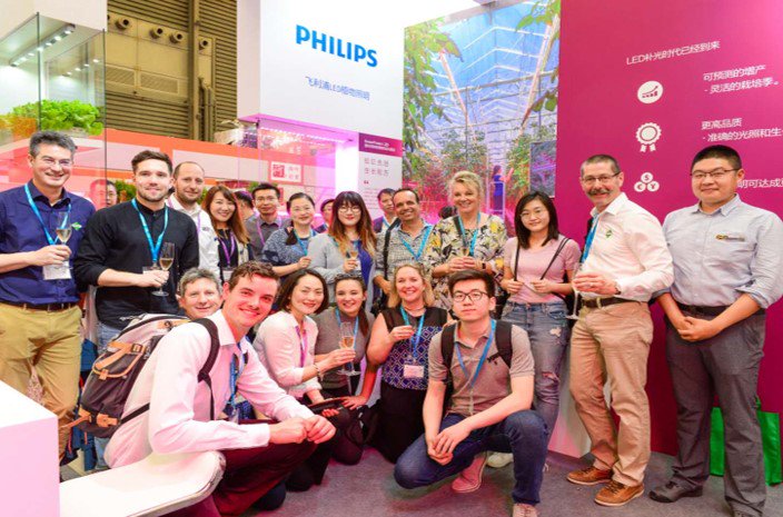 PhilipsHorti's tweet photo. Always a celebration #Hortiflorexpo IPM Shanghai 2019!
#Orisis #Priva #switchongrowth #LED https://t.co/3LVlMEEKxP