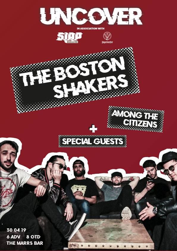 Uncover_Night's tweet photo. 🚨 GET YOUR TICKETS NOW 🚨

@Boston_Shakers will be joined by @TheMustoes, @ATCbandUK and SUE on 30th April at @marrs_bar in Worcester 😱

Don't be a square... https://t.co/uY3XhgsEBI