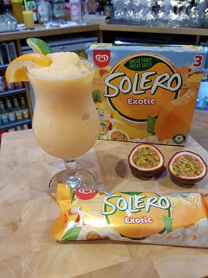 Something for the weekend? How about one of our unique Solero frozen daiquiri's? 😋😍😍😍
We also have @vimto , Fanta grape and @RibenaUK #cocktails 😋
#solero #frozencocktail #cocktail #daiquiri 
@DiageoBarAc_GB @SocietyAbdn @DFraserburgh #spiritsbar @morningad