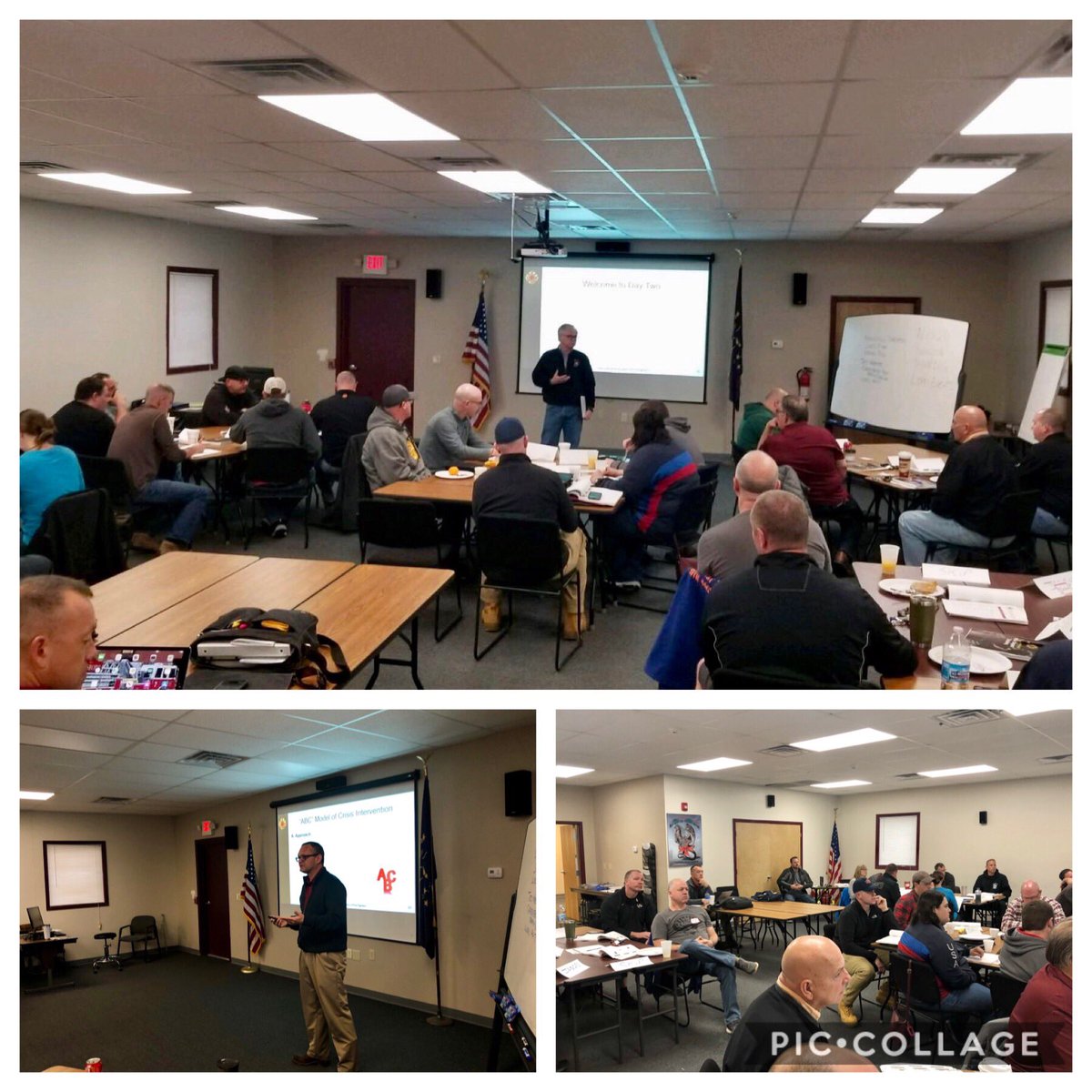 <a href="/IAFF1262/">IAFF Local 1262</a> hosting #IAFF Behavioral Health Peer Support training for PFFUI’s 2nd District.  Several locals attending to enhance or establish Peer Support programs their members across the #PFFUI