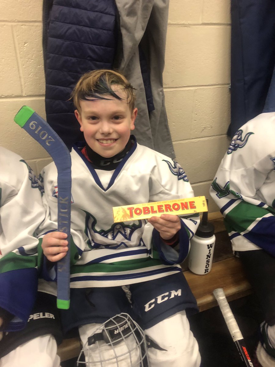 atomcwarriors's tweet photo. All smiles after game 3 of the mega.  Congrats to our Warrior of the Game - Perry Murphy, Playmaker and Sweat Head - Henry Winsor and Defensive Players of the Game Jeffrey Pinsent and Ethan Whalen. #gowarriors #megadise19 @PmhaWarriors https://t.co/wswgBL8oSI