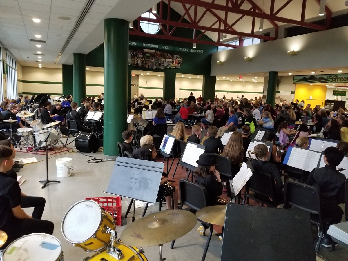 SNIS Jazz Band working at the Jazz Fest! Thanks to everyone for a great event!