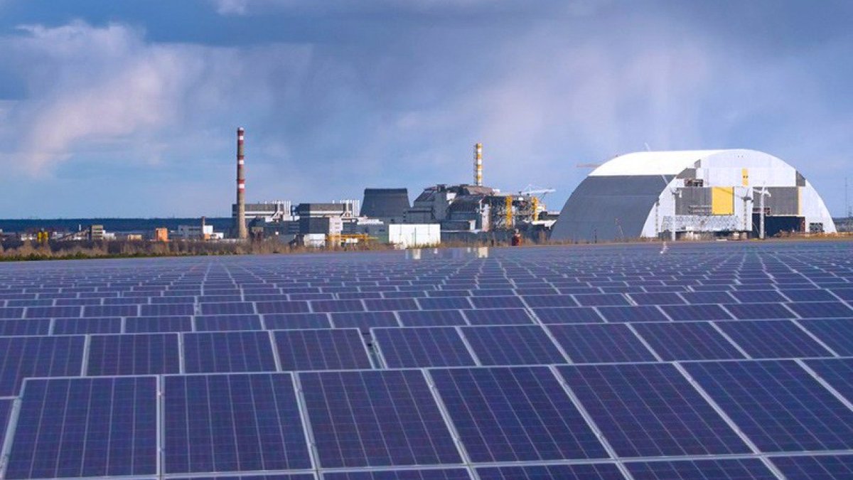 #OTD in 1986, Chornobyl disaster marked one of the most tragic nuclear accidents in history. The town of Prypyat remains abandoned. But the new life is born out of ashes: more viable, renewable energy sources set up in Chernobyl transforming the area for the future.