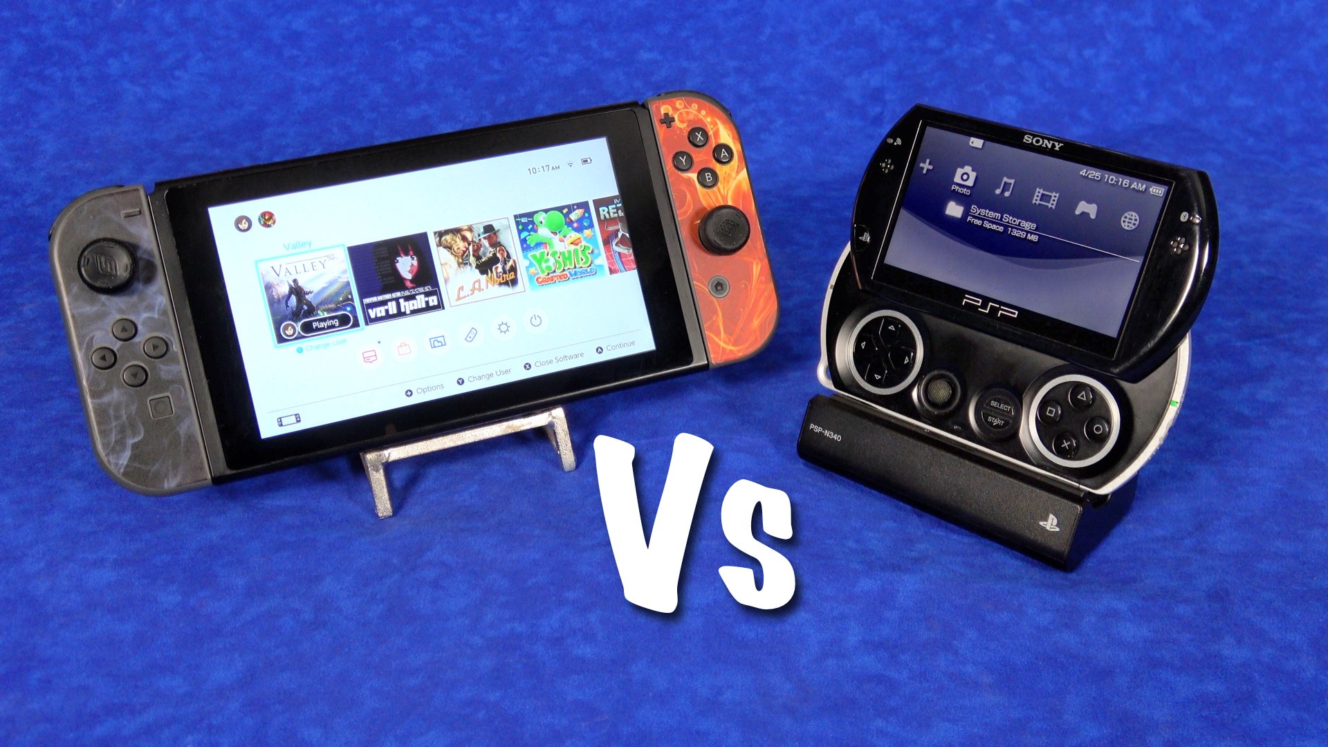 PSP and PS Vita Side by Side