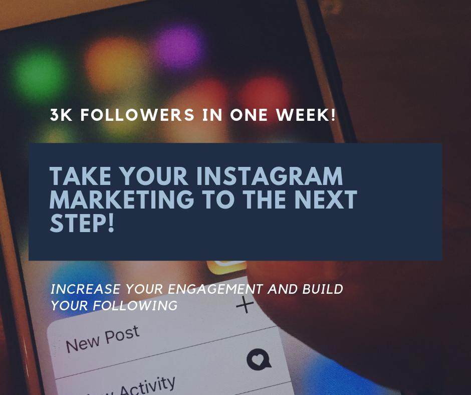 Take your Instagram to the next level! 
Contact me for more info

#InstagramMarketing @instagrammanager #digitalmarketingagency