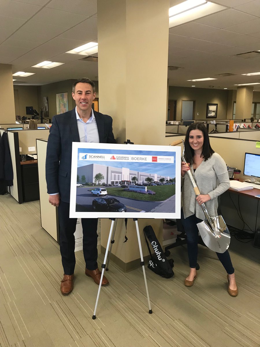 We are ready for next Wednesday’s ground breaking for ⁦<a href="/CityofMKE/">City of MKE</a>⁩ newest Speculative Industrial Development of 150,000 SF ⁦@MayorOfMKE⁩ ⁦<a href="/DoddNikiya/">Alderwoman Nikiya Dodd</a>⁩