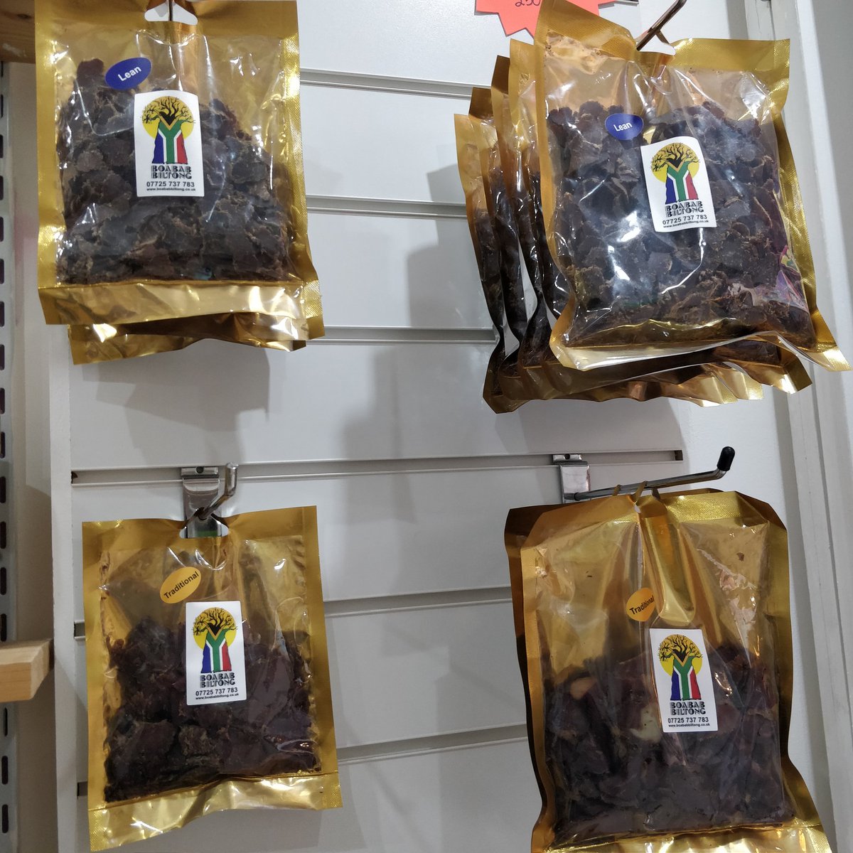#NewToTooting! @boababbiltong has opened in <a href="/TootingMarket/">Tooting Market</a> selling – you guessed it – biltong, plus lots of other South African food. The shelves may be a little bare, but they'll be full to bursting within a few days. Congratulations and good luck to Hilary!
#Tooting #biltong