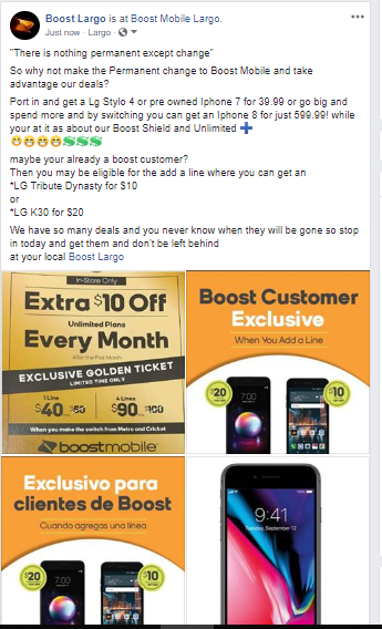 BoostMobileLargo 13220 STARKEY ROAD tweet media