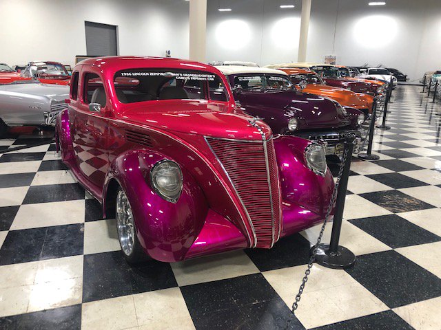 Friday's SAM PACK Classic car of the day is a 1936 Lincoln Zephyr.  Only one day a year you can see his whole incredible car collection. Plus, see the Car Pro Show LIVE May 4th, it's a WEEK FROM TOMORROW!!  Get all the event details here: 

carprousa.com/Mark-Your-Cale…