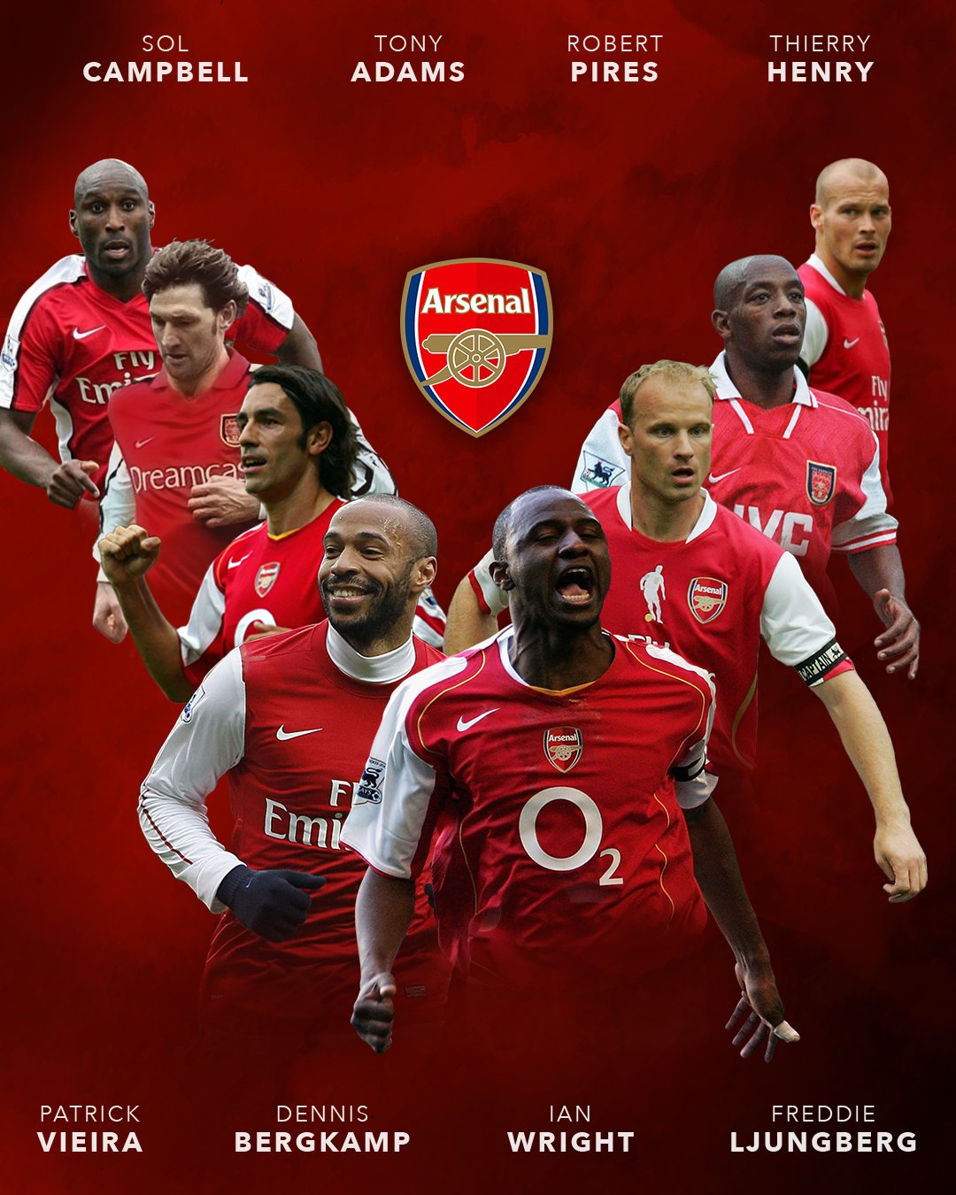 From Thierry Henry to Patrick Vieira, where are Arsenal's