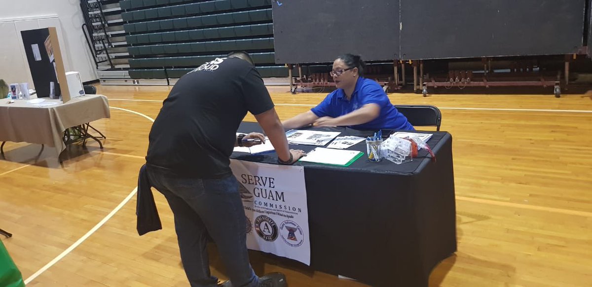 ServeGuam's tweet photo. SGC along with AmeriCorps UOG took part at the “Tritons Out Loud” event, presented by UOG, in celebration of diversity.
We showcased our projects to the community and disseminated information on member recruitment with our upcoming programs. https://t.co/CK4C5rE6Gc