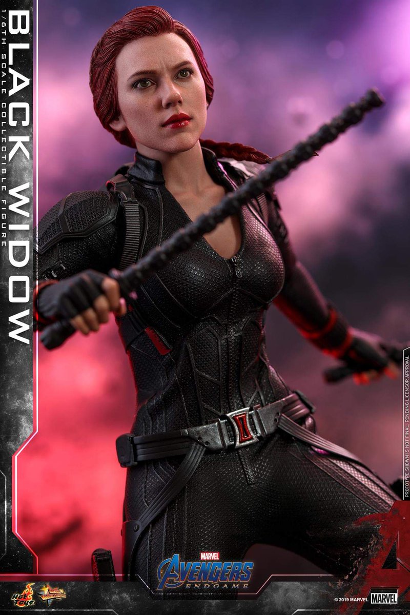MCU_Direct's tweet photo. The @hottoysofficial figure for #AvengersEndgame's Black Widow has now been revealed: https://t.co/Qzr8VruEpW