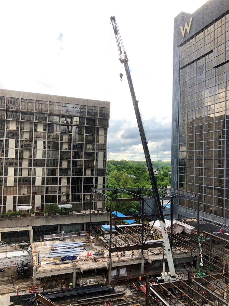 lianamoran's tweet photo. Thanks to @NAPatl’s @JohnKelleyATL for giving @TheWilbertGroup’s #CREstars an inside look at mixed-use development, including a tour of @ColonySquareATL https://t.co/a2rxFl03sA