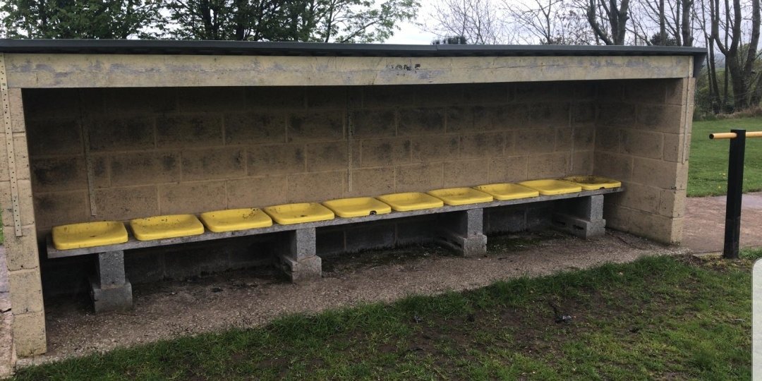⚽️ Ground Improvements ⚽️

The Seats have been put in the dugouts and the new stand is in place to take our seating capacity beyond 100 to meet the new FAW criteria, other work will be taking place over the weekend before our inspection next week.

<a href="/FAWales/">FA WALES</a> <a href="/TIWFOfficial/">This is Welsh Football</a>
