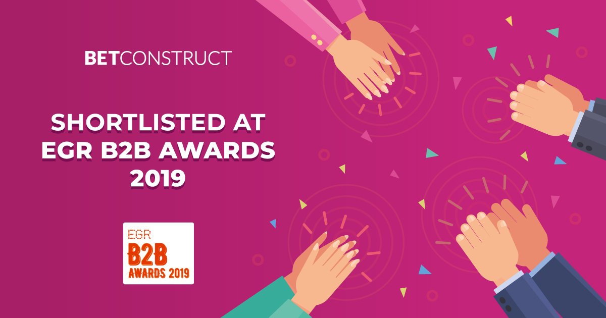 BetConstruct's tweet image. Being shortlisted at @EGRIntel #B2BAwards 2019 is the evidence of our solid position in the industry. This year our #Sportsbook, #SpringPlatform, #LiveCasino, Customer service and #datafeed products of @FeedConstruct will compete in several categories.

Fingers crossed!