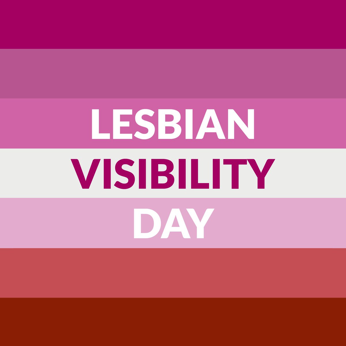 WhatInTheL1's tweet photo. Today is Lesbian Visibility Day! What are you most proud of about the lesbian community/our history?
#whatinthel #allthingslesbian #lesbian #lesbians #qwoc #blacklesbians #lesbianvisibilityday https://t.co/CVTvkivsOM