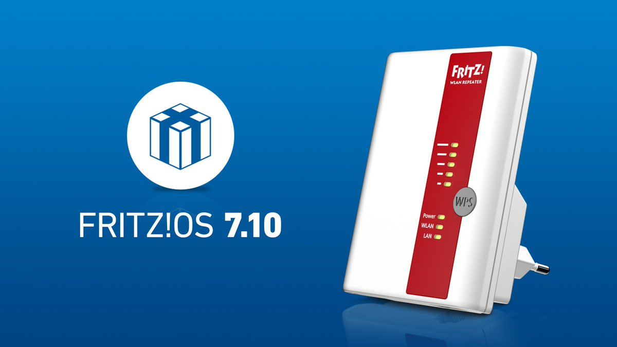 fritz_com_de's tweet image. Ein weiteres unserer FRITZ!-Produkte hat heute die Version 7.10 des FRITZ!OS erhalten: der FRITZ!Repeater 450E. 🕺💃

#fritzwlan #fritzrepeater #fritzos