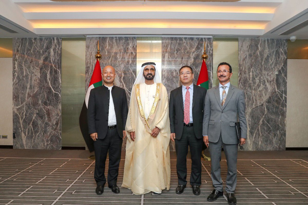 HHShkMohd's tweet photo. We also launched a $1 billion 'Vegetable Basket' project in Dubai, supported by the China-Arab Investment Fund, to import, process, pack and export agricultural, marine and animal products to the world through the new Silk Road. UAE will be a vital station along the new Silk Road https://t.co/hITPDq3VRp