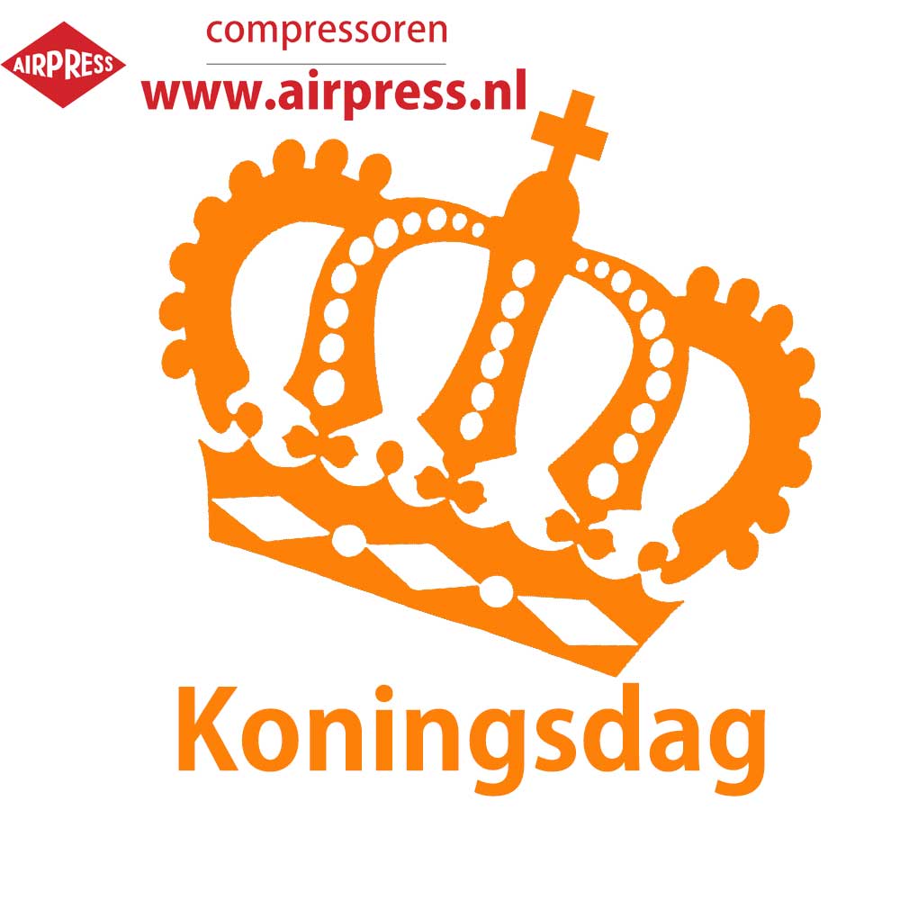 Wij wensen iedereen een fijne Koningsdag! #koningsdag #oranje #compressoren #airpress
