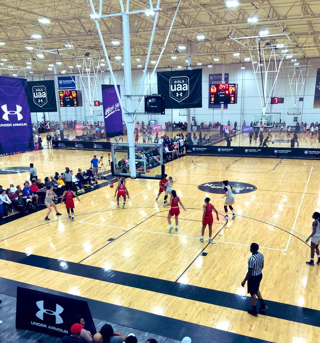 under armour basketball court