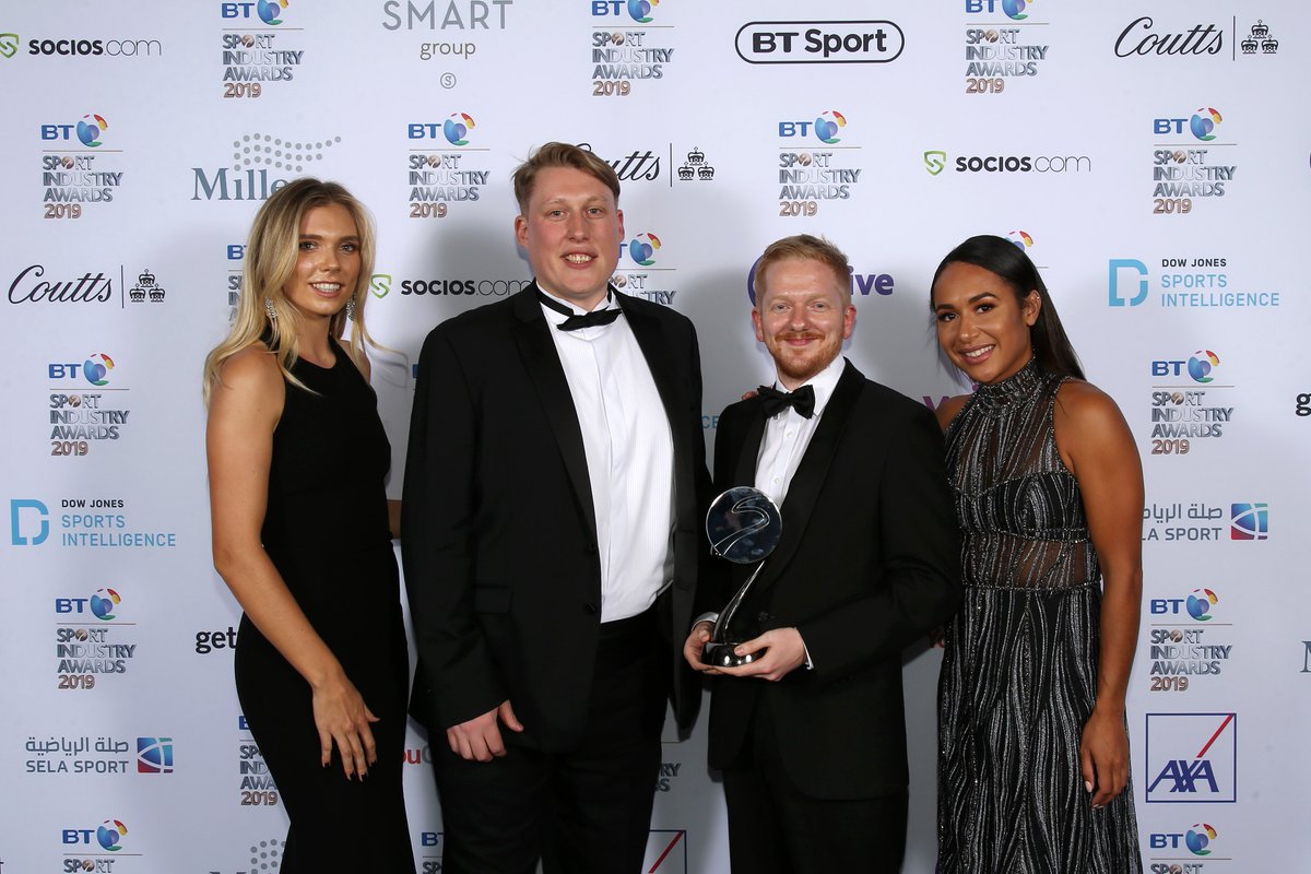 Hugely proud of <a href="/englandcricket/">England Cricket</a> and <a href="/cricketworldcup/">ICC Cricket World Cup</a>'s recognition at the 2019 #BTSIA. Full story: bit.ly/2ITbzaq