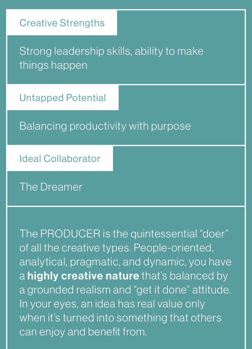Loved <a href="/Adobe/">Adobe</a>’s #mycreativetype experience! Excited to work with the rest of my team to figure out how we can optimize our strengths together