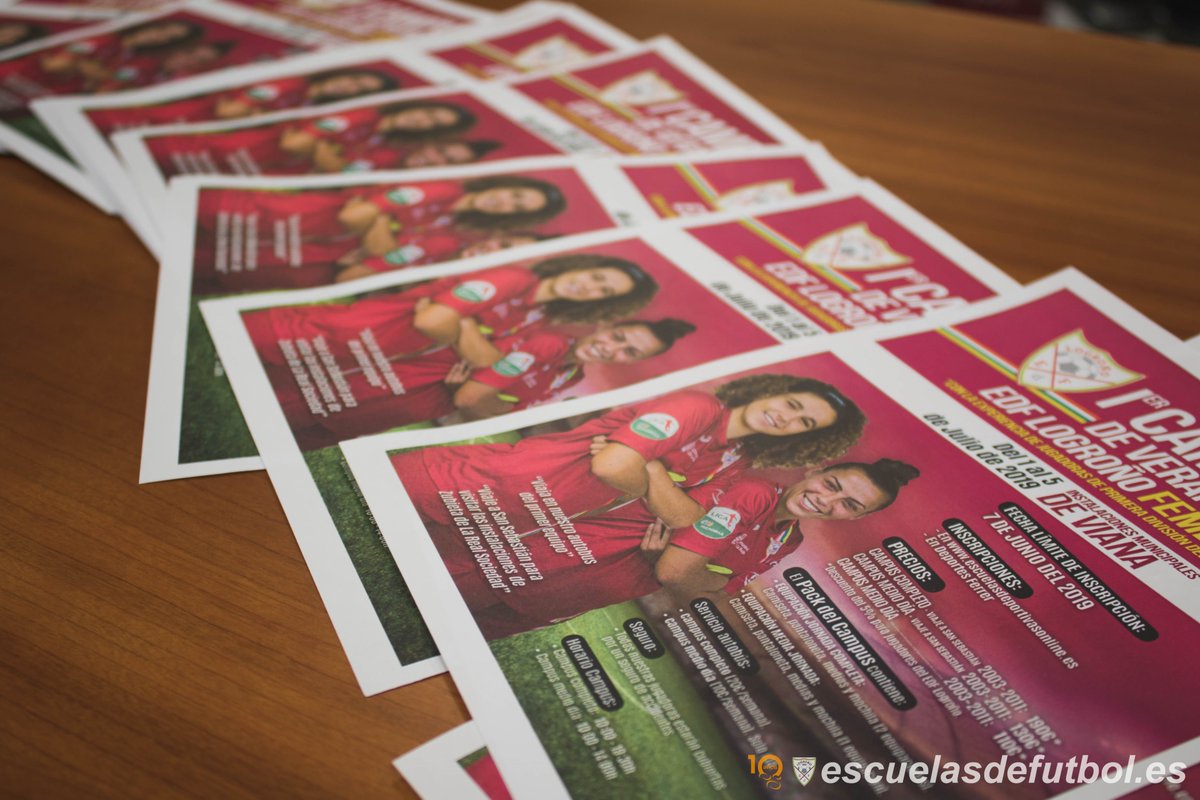¡Hoy hemos presentado un ilusionante proyecto, el I CAMPUS DE FUTBOL DE VERANO. Las jugadoras de 1ª división serán las encargadas de dirigir y aportar todas sus amplias experiencias y que las niñas se sientan como jugadoras profesionales. 
¡TE ESPERAMOS!
<a href="/LaLiga/">LALIGA</a> <a href="/LigaIberdrola/">Primera Iberdrola</a>