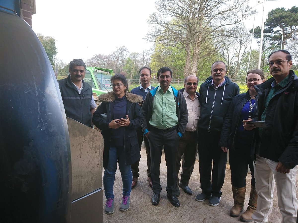 Some of the DARPI team got to visit Wood Park Farm, our commercial dairy farm.