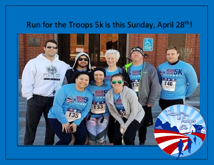 ApBiosciences's tweet photo. This Sunday, April 28th a few AP Biosciences employees will participate in the Run for the Troops 5K!  Please consider attending the 5K or donating to the organization at https://t.co/JSX8S69PvW . https://t.co/Yl6niMSsrG