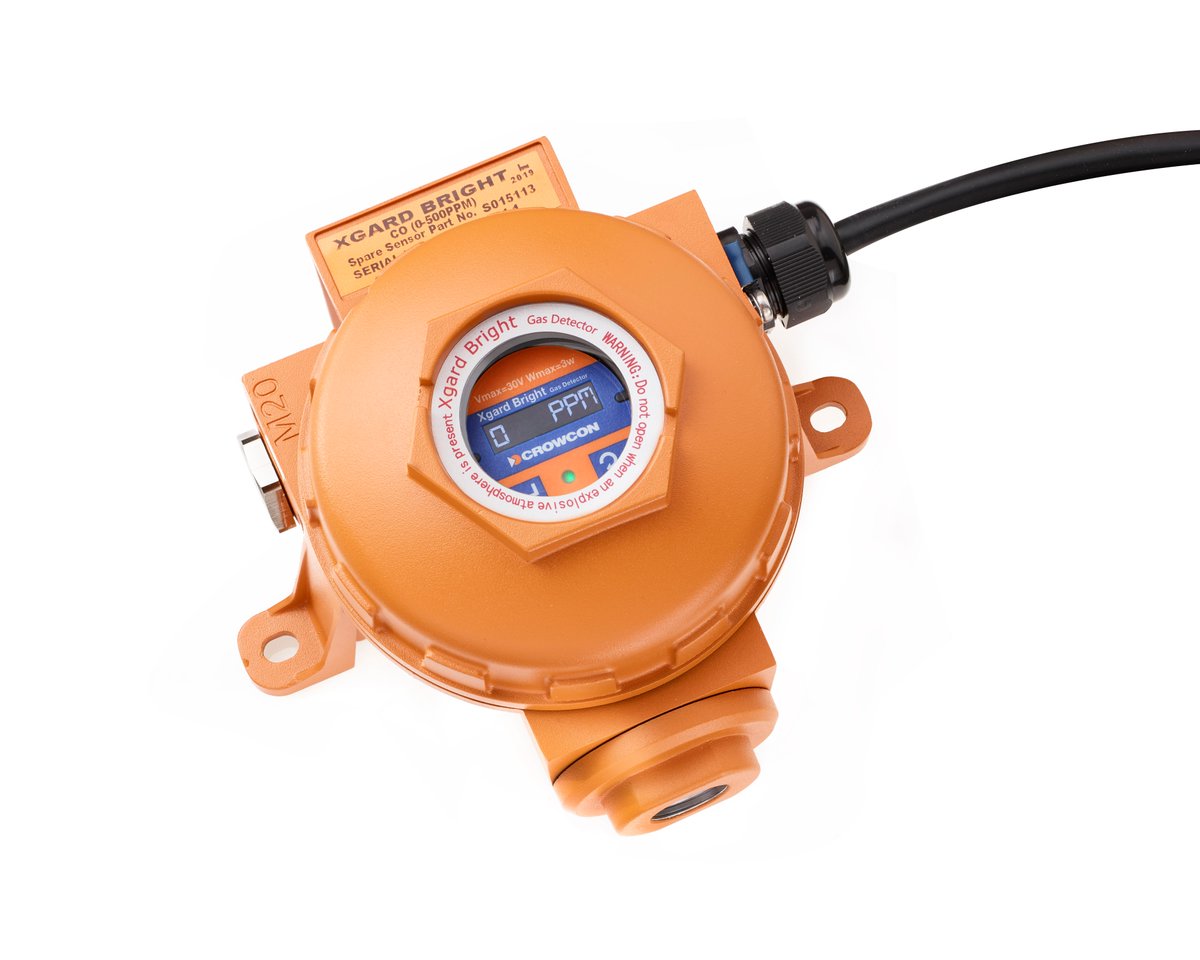 Crowcon's tweet photo. The Xgard Bright, flameproof (Exd) detector is housed within or high-grade aluminium alloy case. 
Find out more about the Xgard Bright here: https://t.co/KYy3c9Vdqi https://t.co/eb4oXvediu