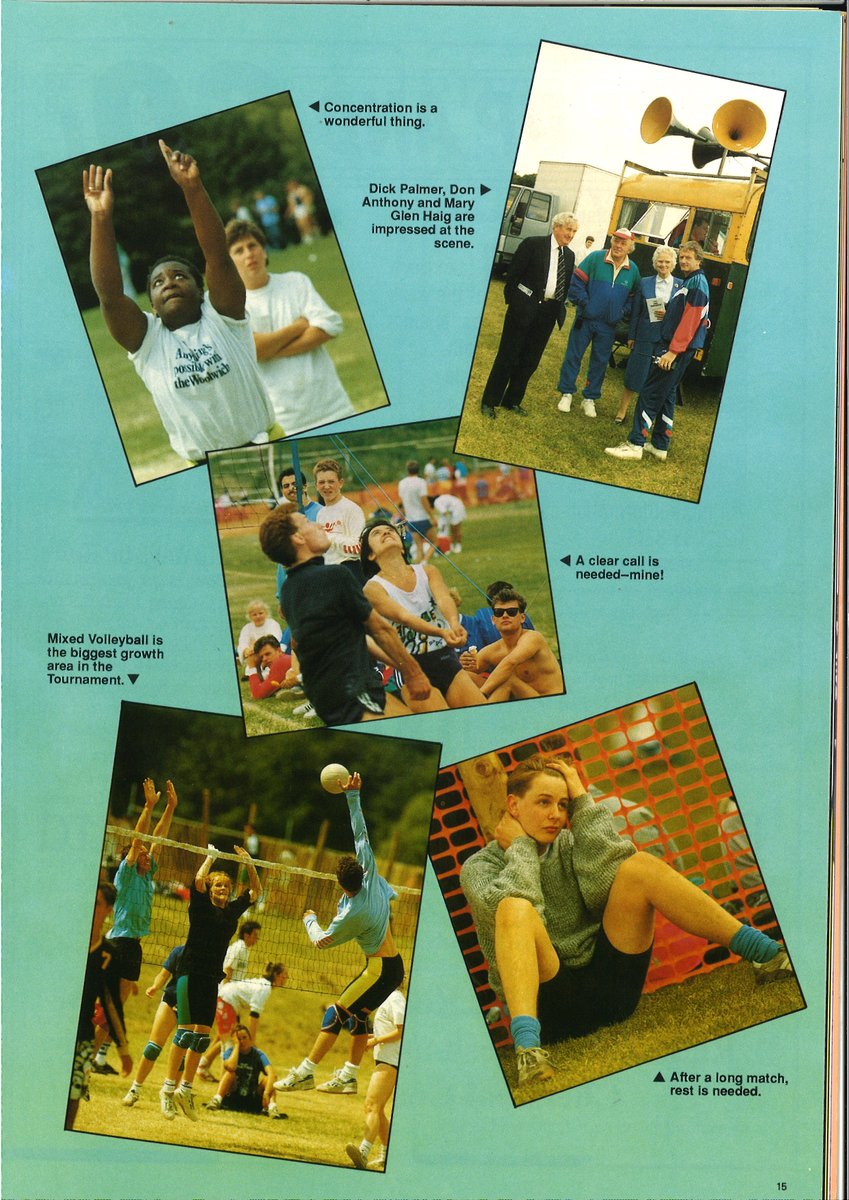 Classic 80s shots from the #Sandwell #Volleyball Tournament archive - it's the 40th anniversary of the tournament this year - join us on 6th July 2019 at King George Playing Field, West Bromwich? Full details: facebook.com/events/2216167…